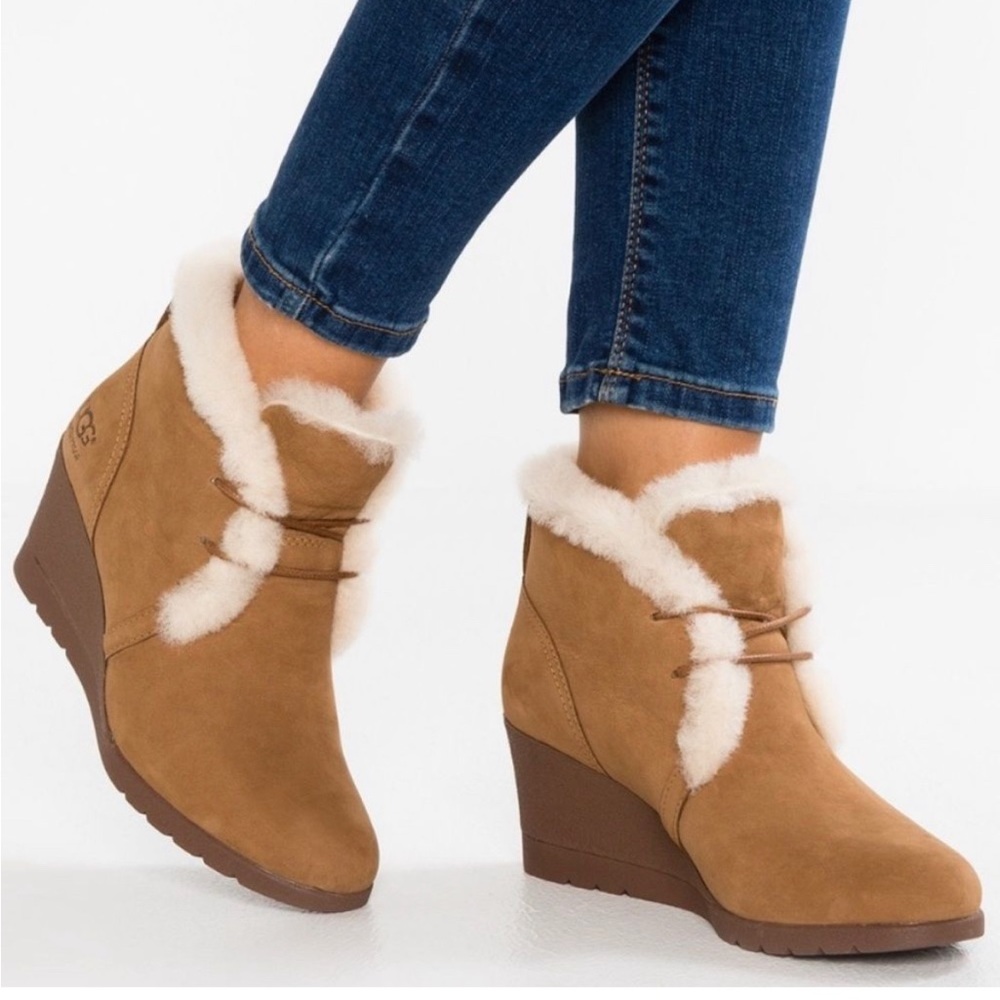 UGG JEOVANA Chestnut boots | Size 6